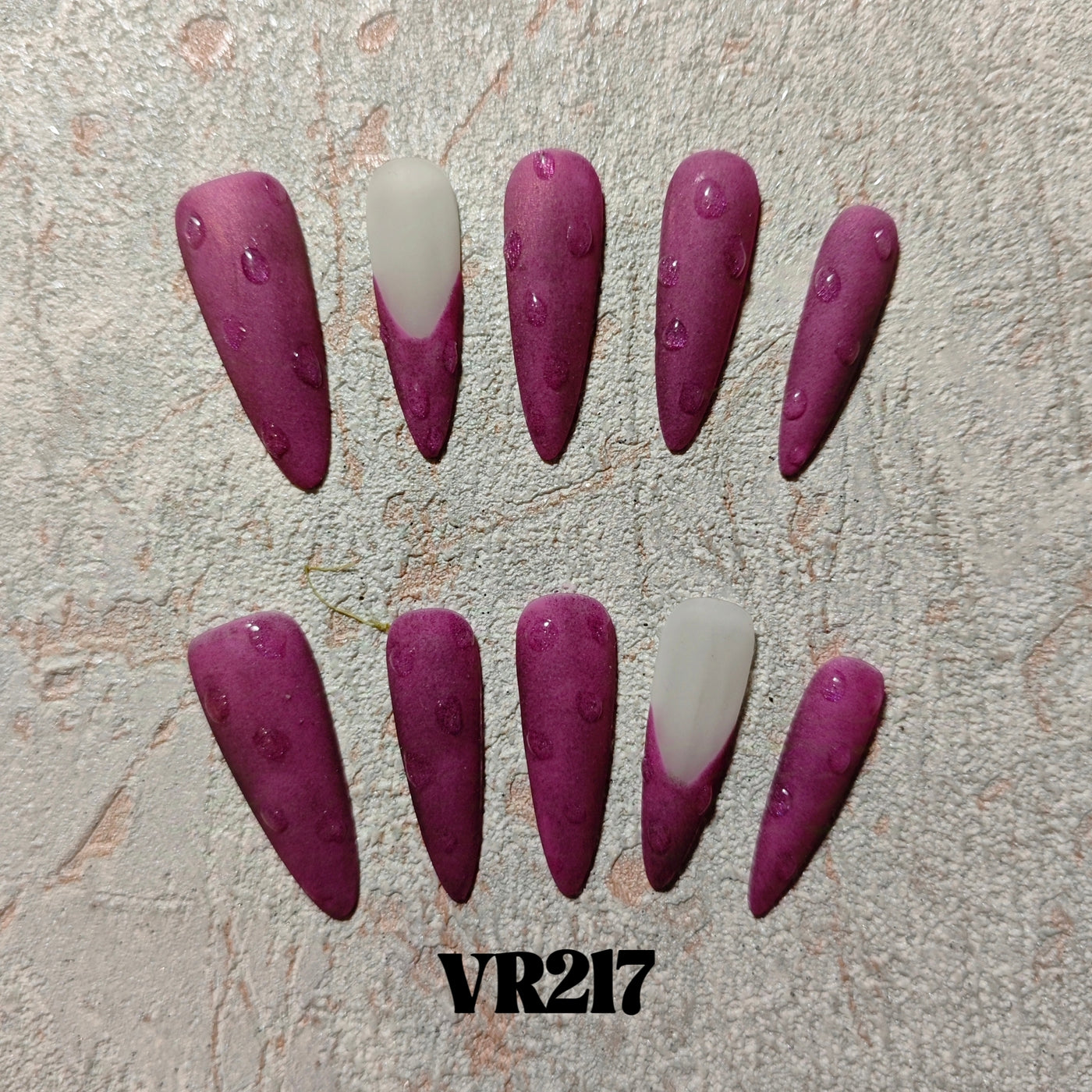 Link 3 (VR201-VR225) Handmade original cool press-on nails